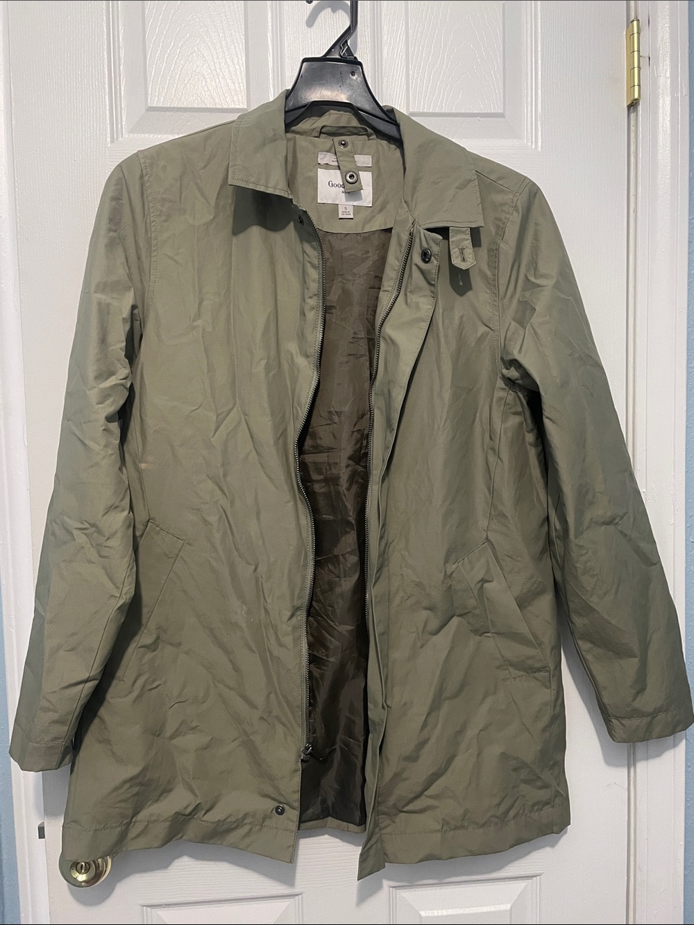 Goodfellow & Co Olive Lightweight Shirt Jacket